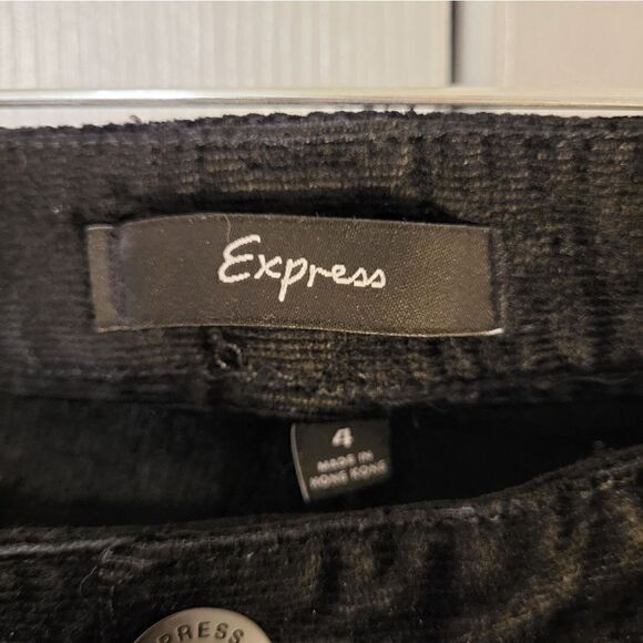 NWOT Express black corduroy pants - Picture 3 of 7